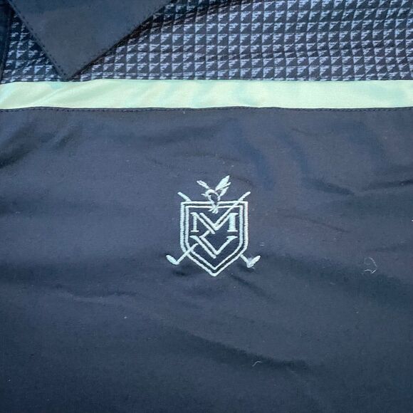 Callaway Opti Dri Polo Black and Gray Men's Polo Shirt Sz. M - Picture 3 of 6